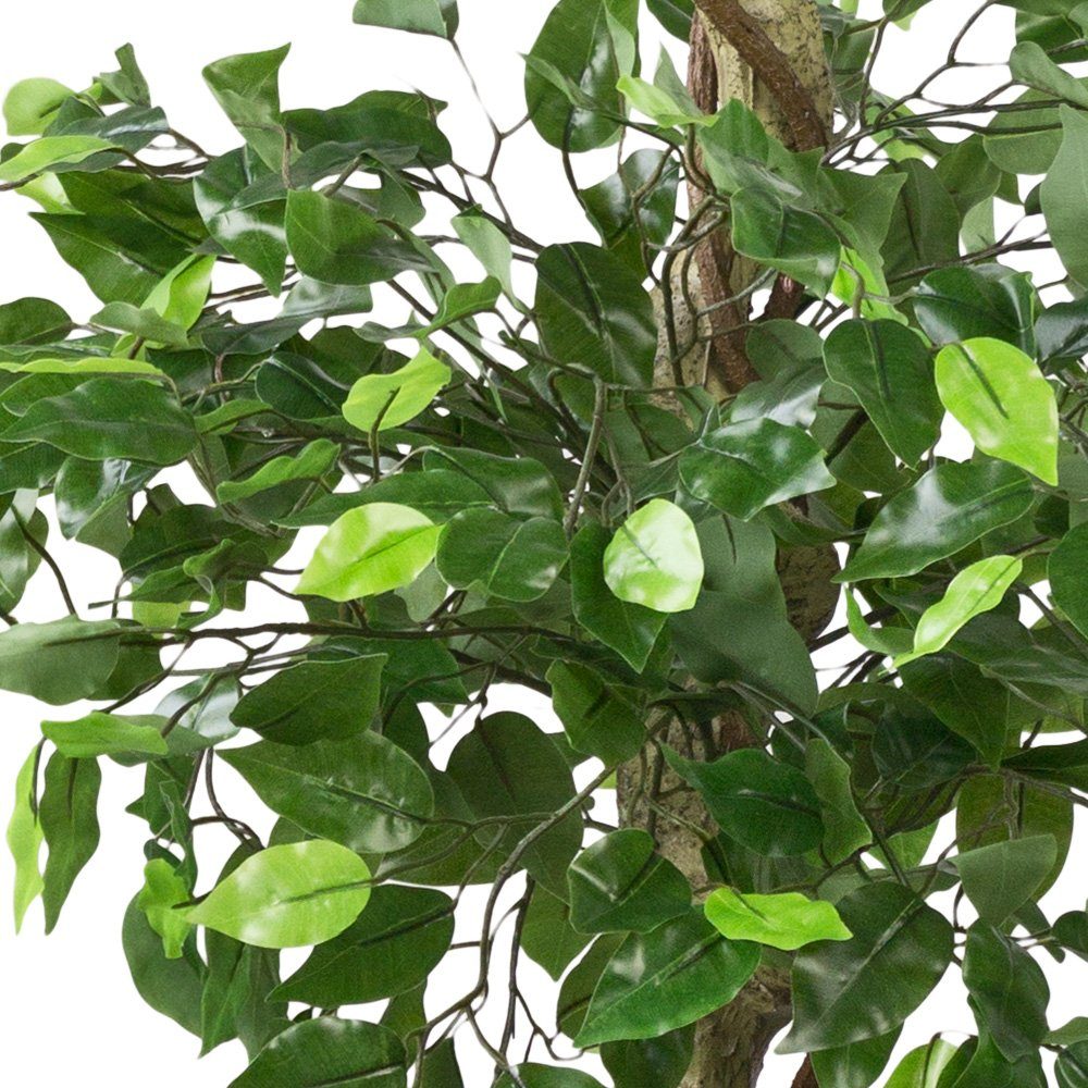 Kunstpflanze Ficus Kunstpflanze Künstliche Pflanze 150 cm Decovego, Decovego