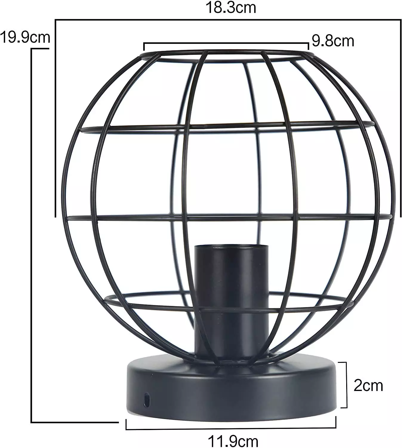 ZMH Deckenleuchte Deckenleuchte vintage Deckenlampe flur, LED wechselbar, Deckenlampe