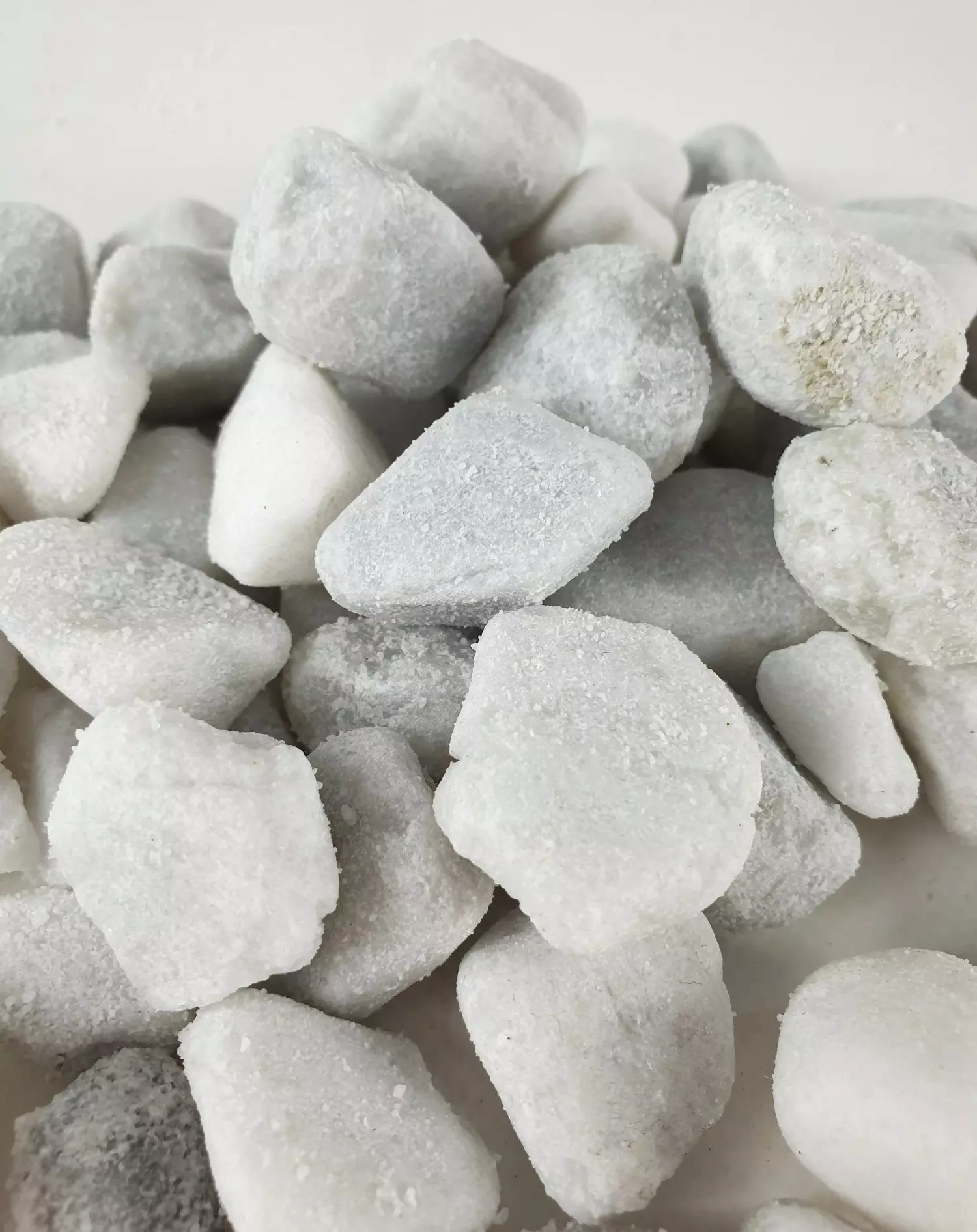 sesua Dekosteine Marmorkies weiß Carrara Kies 5 kg Körnung 15 - 25 mm