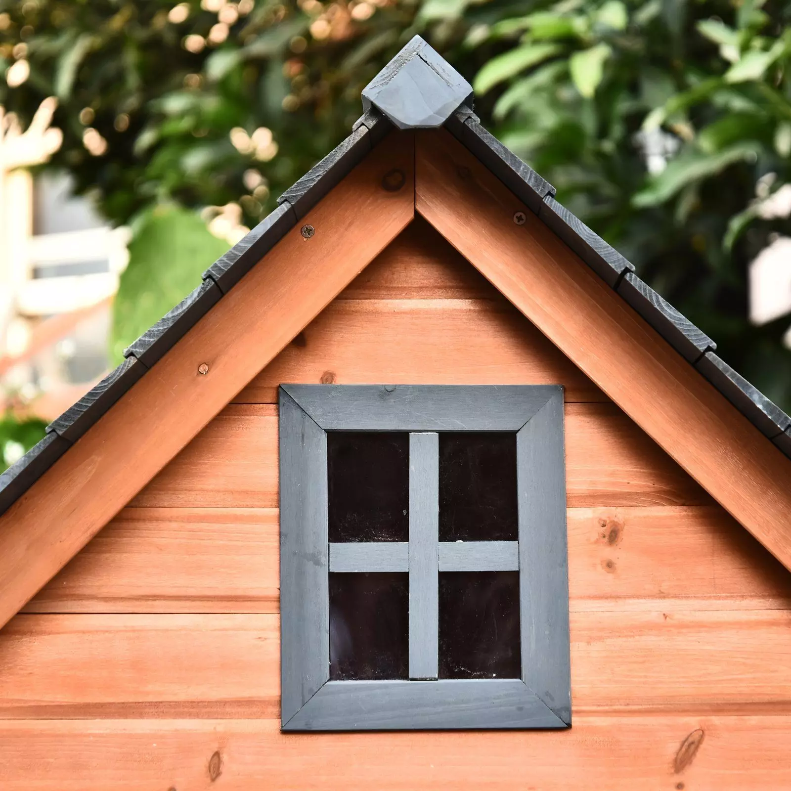 PawHut Hundehütte Hundehütte im Kabinenstil
