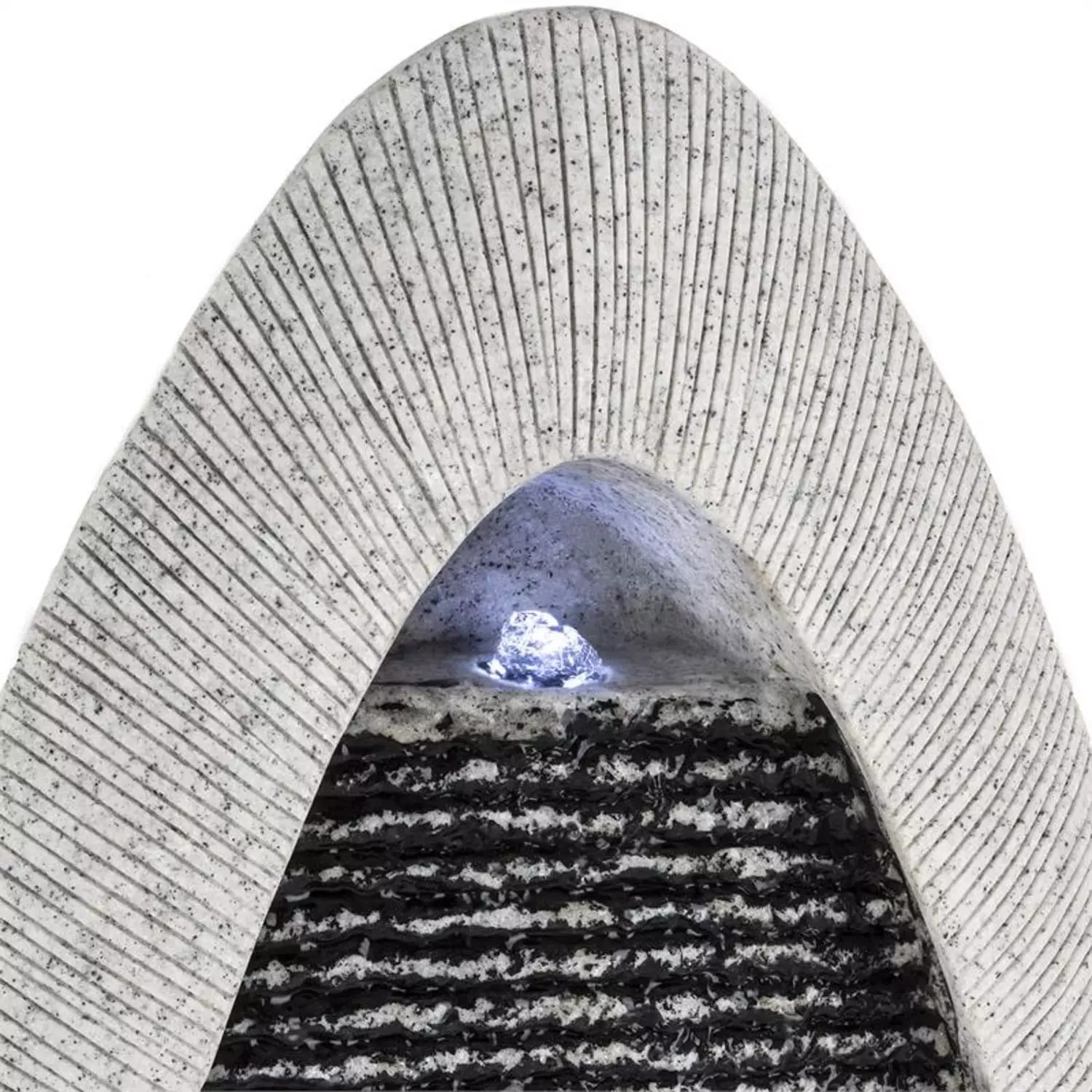 blumfeldt Wasserspiel Gavarnie Wandbrunnen, 37.5 cm Breite