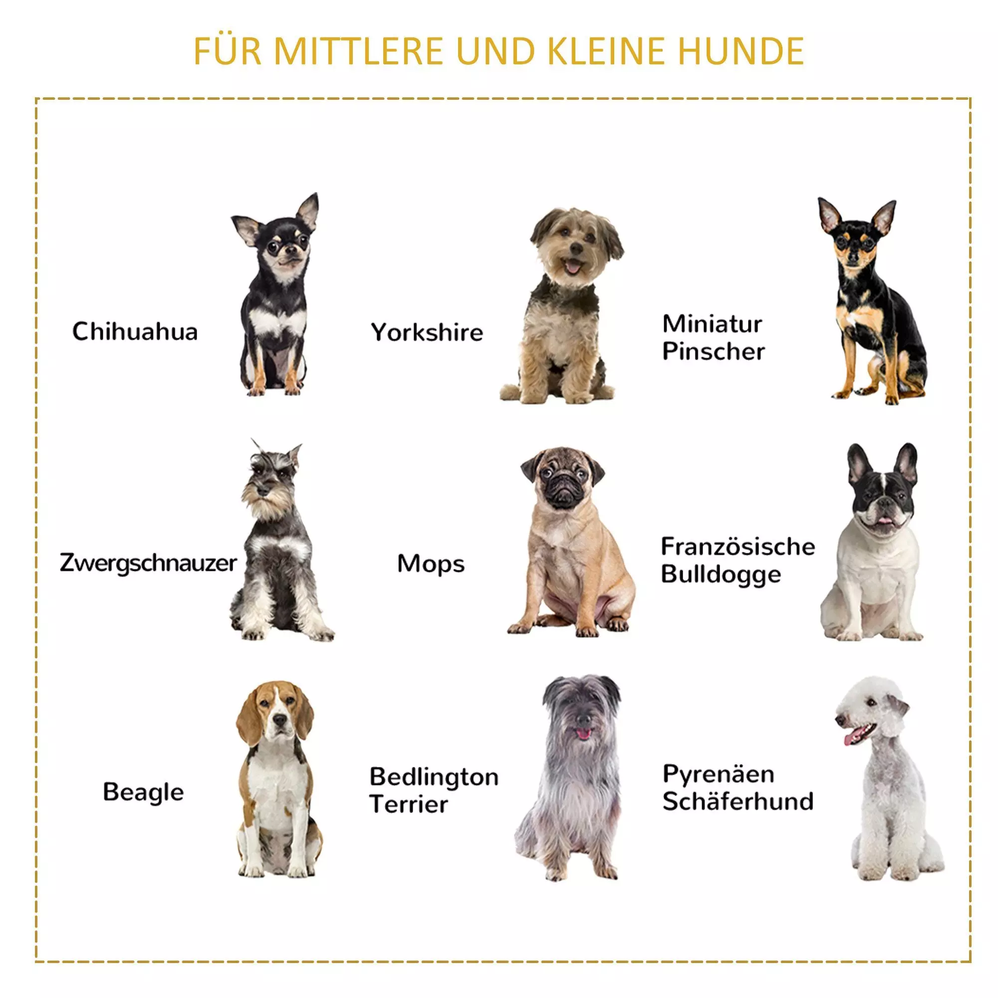 PawHut Hundehütte Hundekäfig, zusammenklappbar