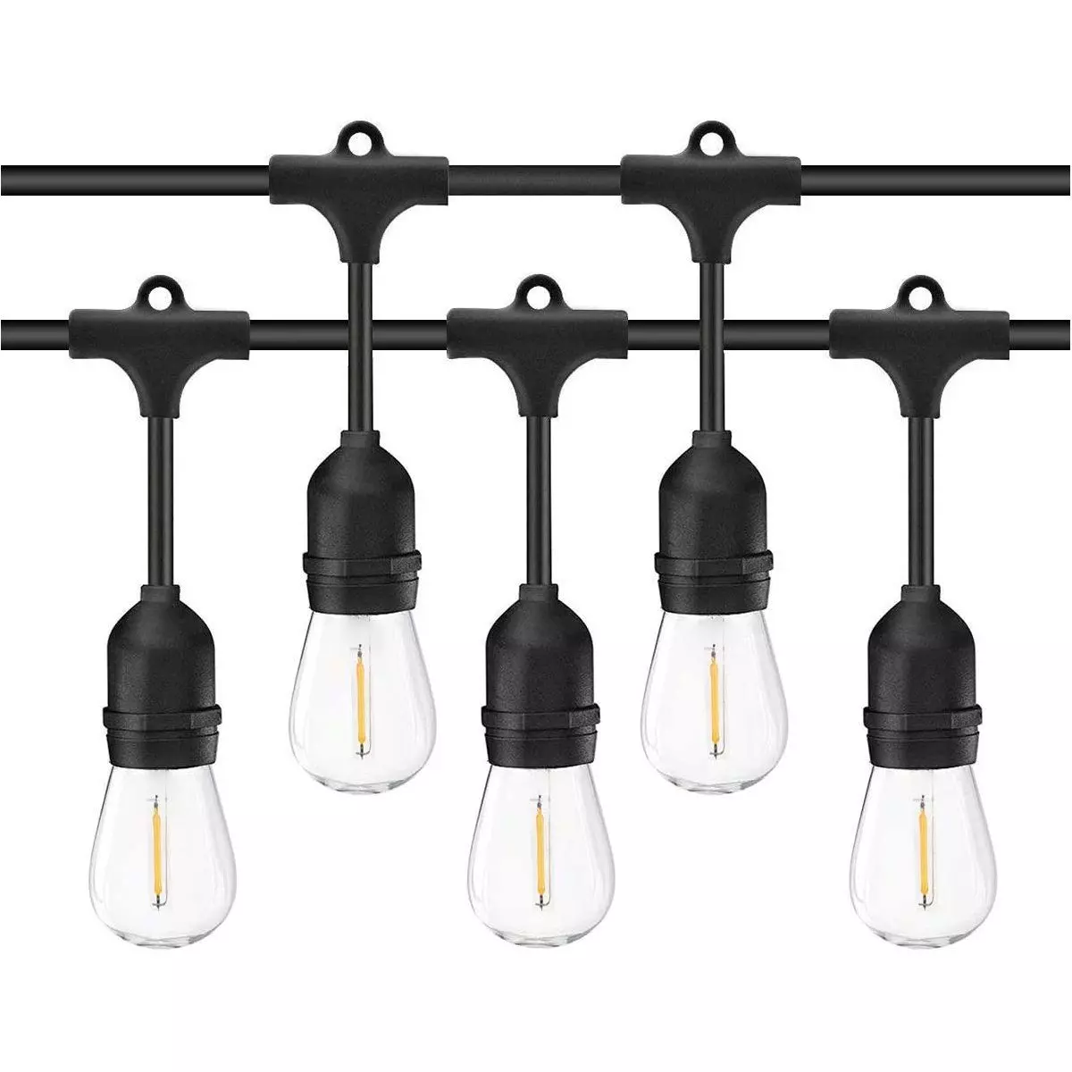 Salcar Lichterkette 10m/15m/30m LED Lichterkette Außen Beleuchtung IP65
