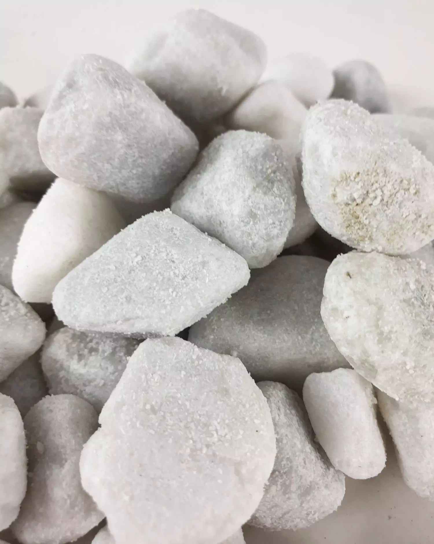 sesua Dekosteine Marmorkies weiß Carrara Kies 5 kg Körnung 15 - 25 mm