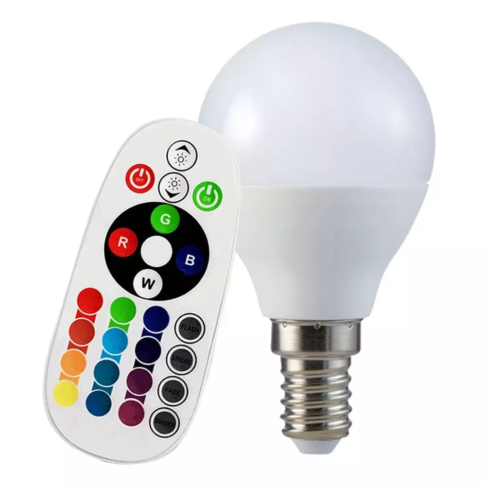 etc-shop LED Stehlampe, Leuchtmittel inklusive, Warmweiß, Farbwechsel, Stand Lampe Blätter Steh Leuchte Fernbedienung Beleuchtung mit Set