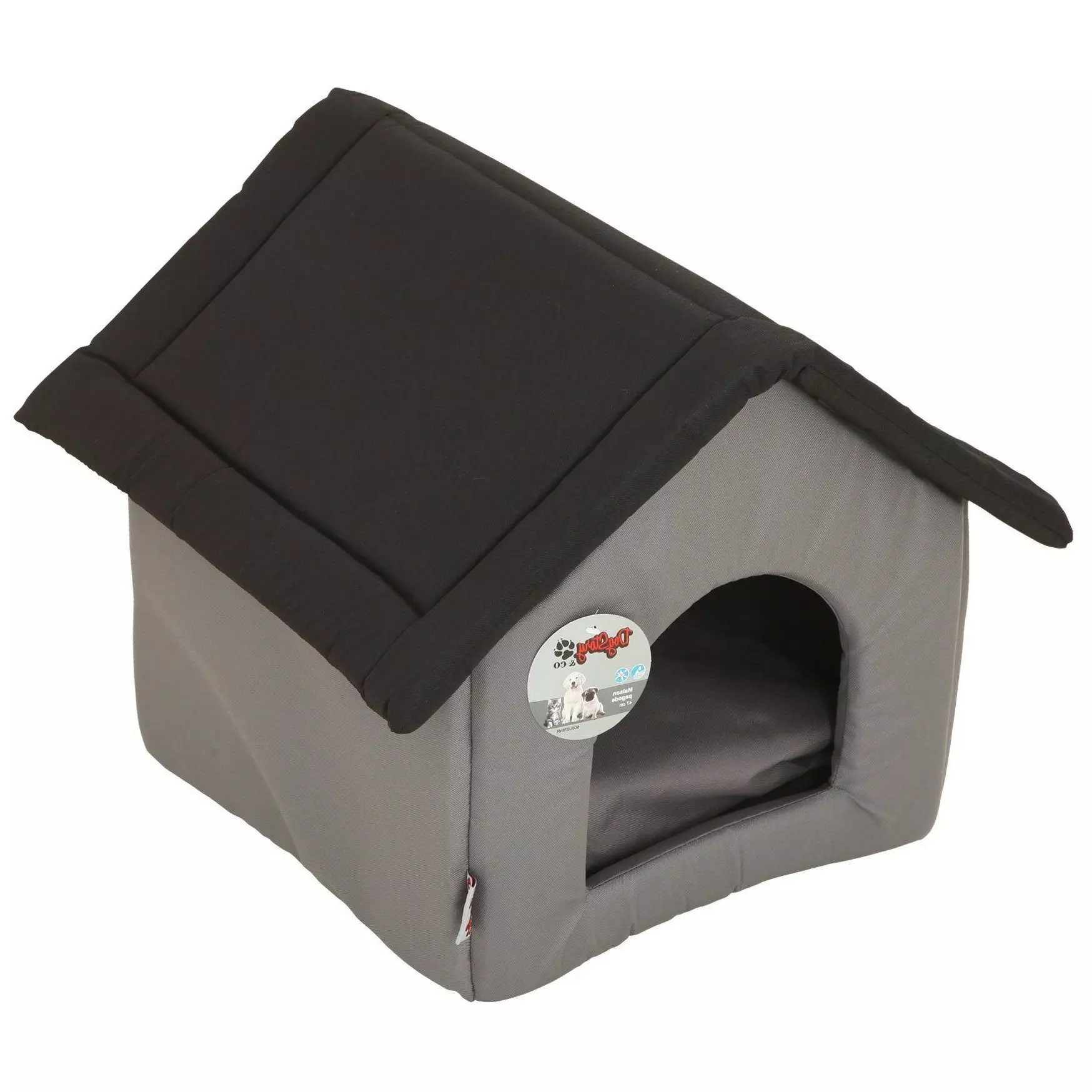 dynamic24 Hundehütte, Hundehütte Hütte Haus Haustier Höhle Katzen Bett Katzenhöhle Hundekorb Hundebett