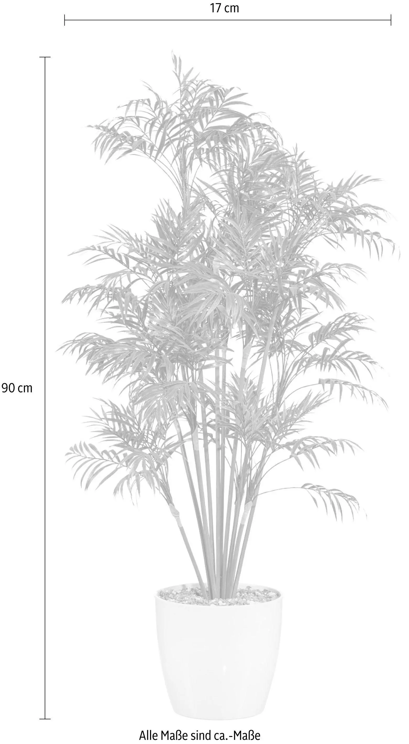 Kunstpalme Palme, Creativ green, Höhe 90 cm
