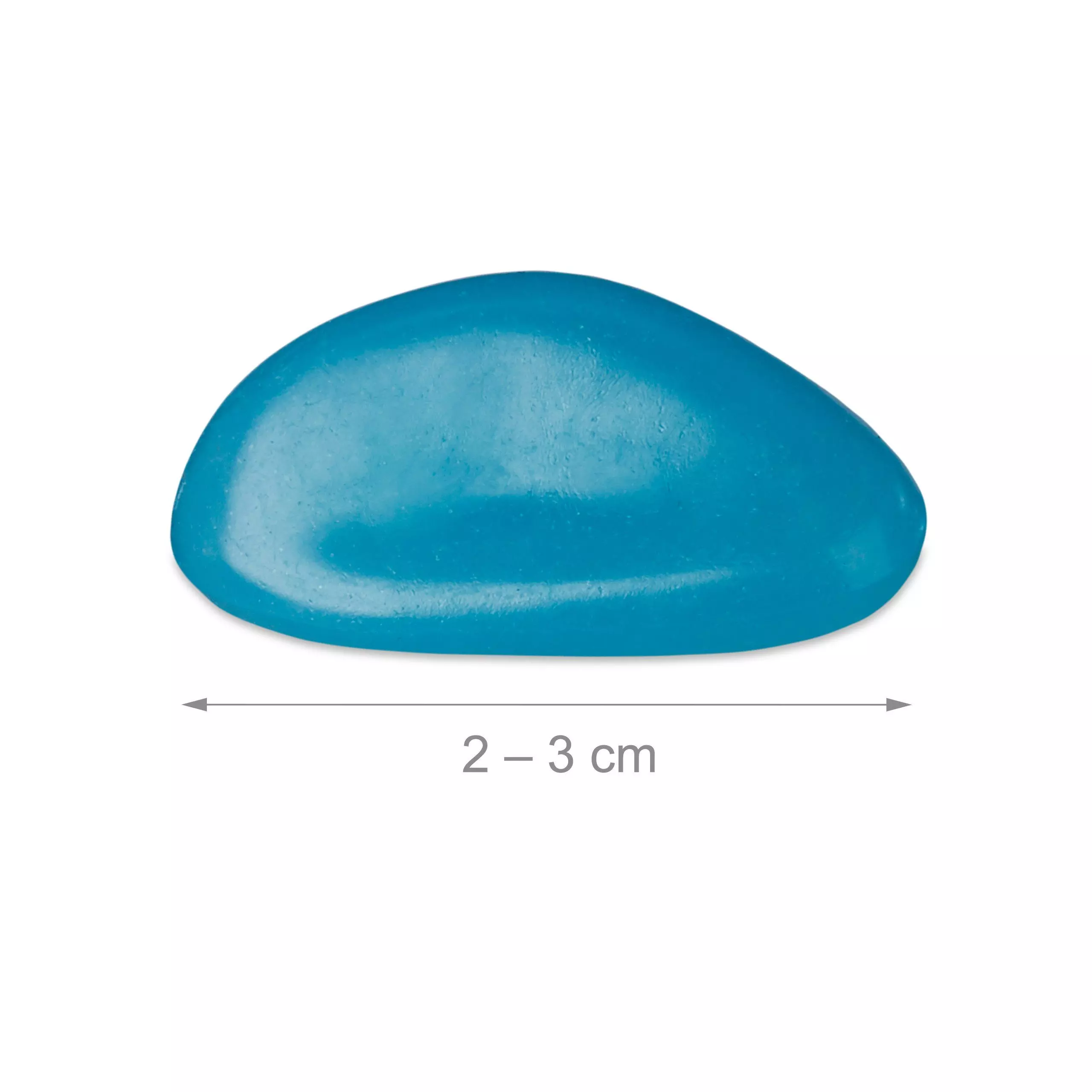 relaxdays Dekosteine Leuchtsteine 200er Pack Blau