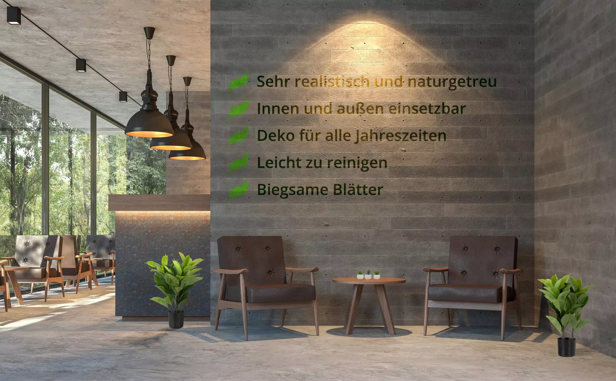 Kunstbaum GB-60 Kunstpflanze - künstlicher Kautschukbaum im Plastiktopf - 60cm hoch 40cm Durchmesser - Dekopflanze aus Plastik - Immergrünes, pflegeleichtes Ficus-Elastica-Imitat Gummibaum, joycraft, Höhe 60 cm