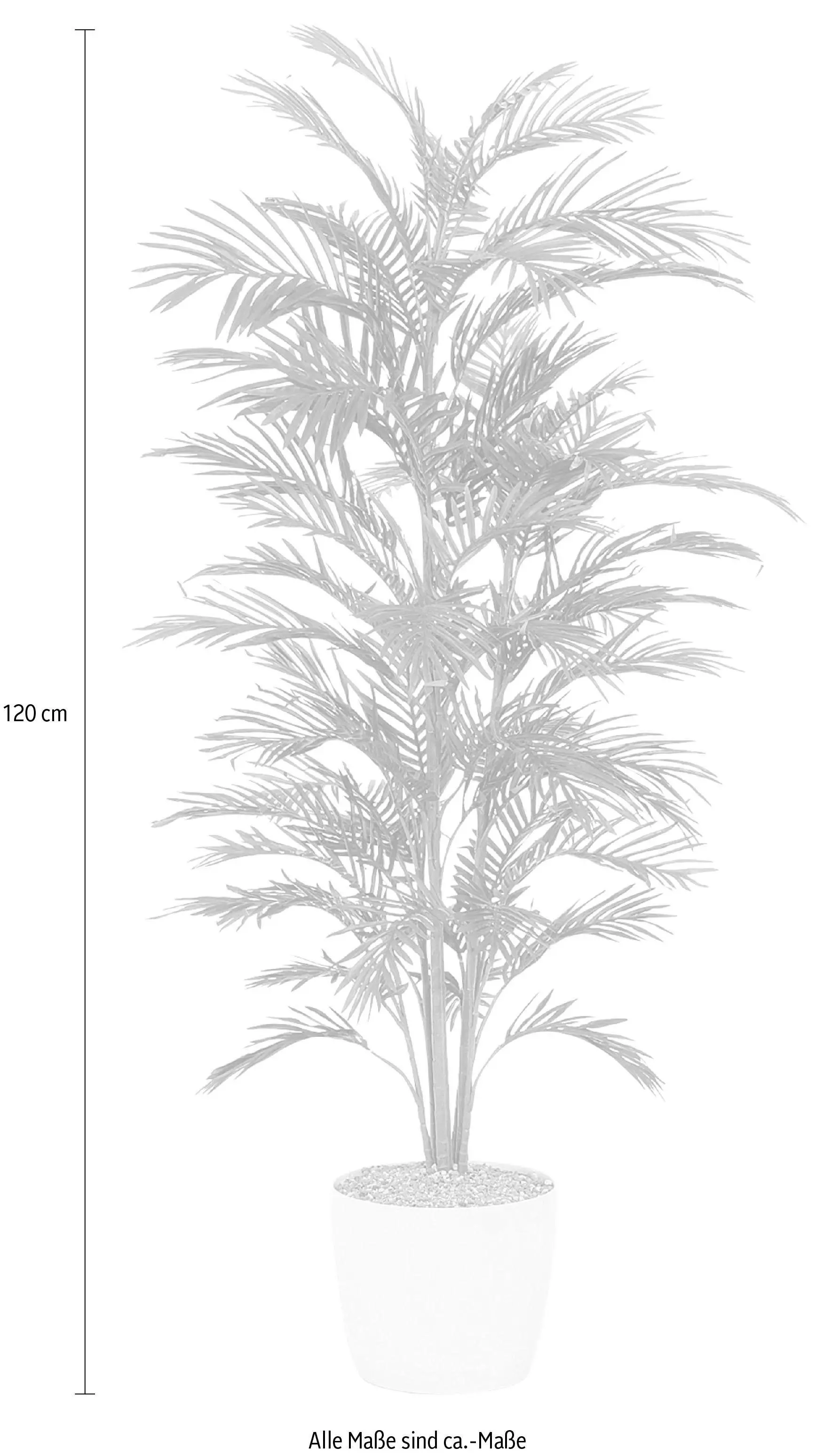 Kunstpalme Palme Palme, Creativ green, Höhe 120 cm